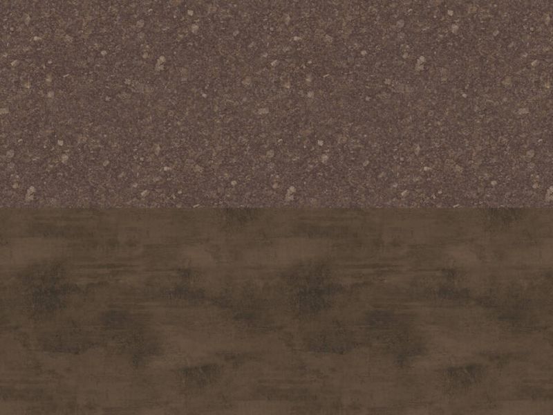 Nischenrückwandplatten K4894 DP Steel Grey Coffee / K5579 DP Oxid Dark Brown