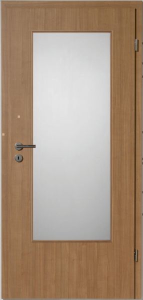 CPL Türen, Zimtbirke, Lichtausschnitt, Designkante R2
