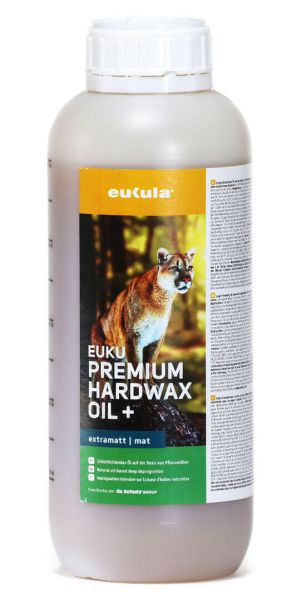 EUKU PREMIUM HARD-WAX-OIL+, Schichtbildendes Hartwachsöl auf Naturbasis - ultramatt