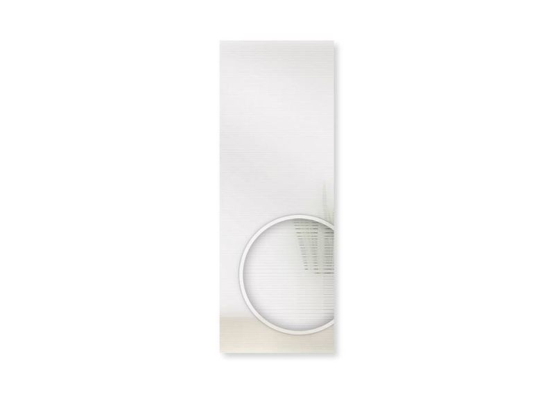 Lichtausschnitt-Glas, AVIA QUER, Weißglas CLASSIC WHITE, ESG